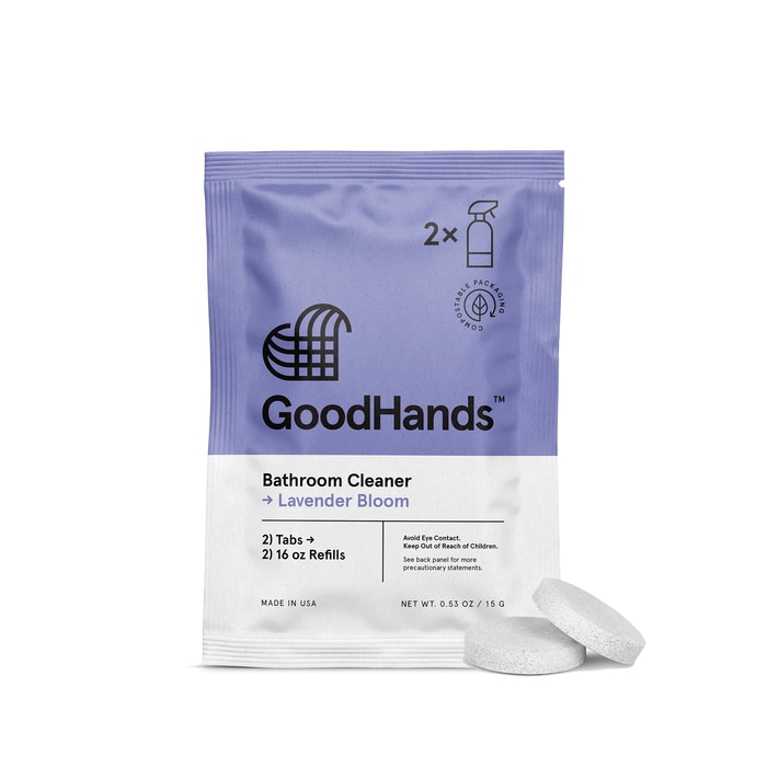 GoodHands Lavender Bloom Bathroom Cleaner Tab (18 Refills)