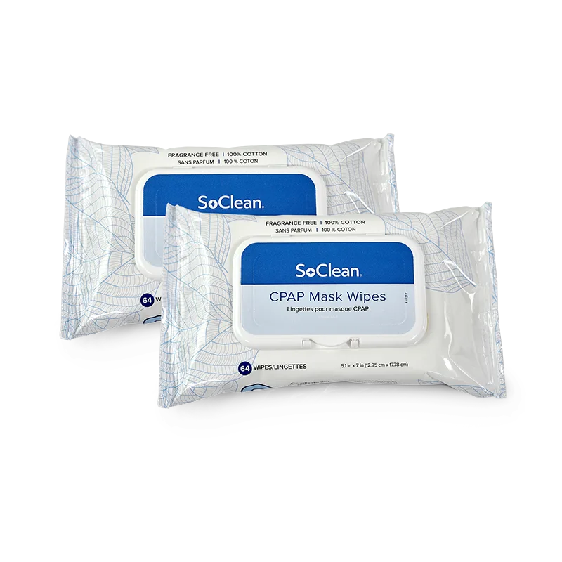 Unscented Wipes 2-Pack  | SoClean - Fast and Easy Cleaning