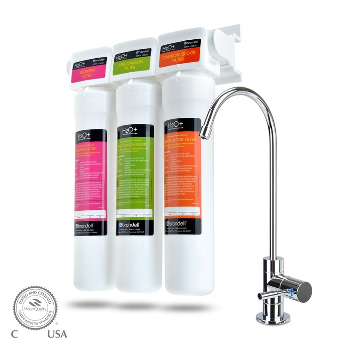 H2O+ Coral Three Stage Under-Counter Water Filtration System | SoClean Marketplace