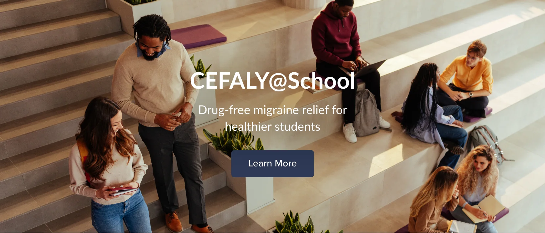 Learn more about the CEFALY@School program.