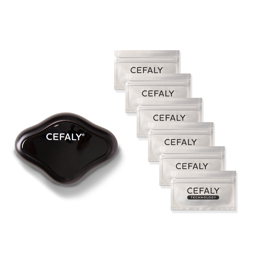 Paquete de dispositivo CEFALY Connected + electrodos