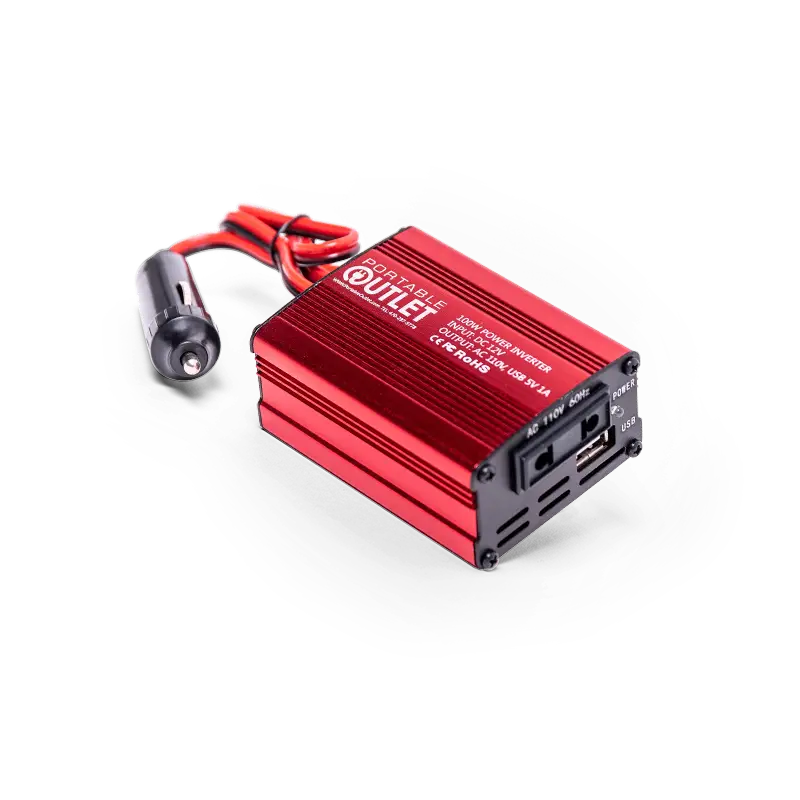 
                
                  Portable Outlet Car Charger & Inverter
                
              