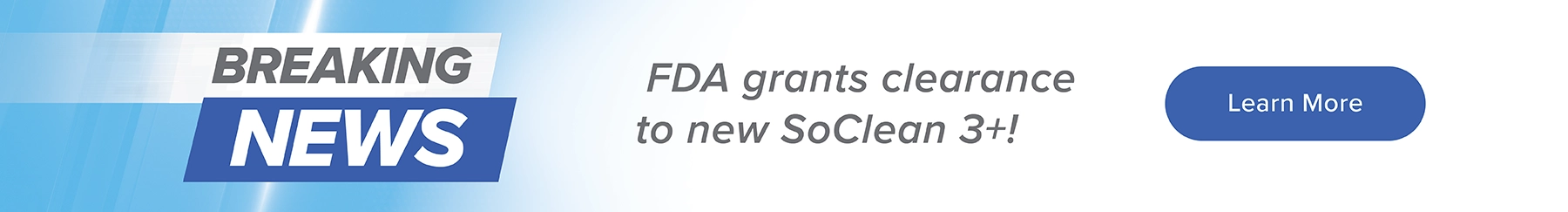 FDA grants clearance to SoClean 3+