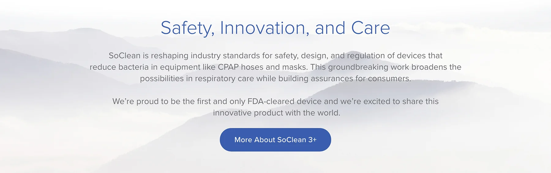 More About SoClean 3+.