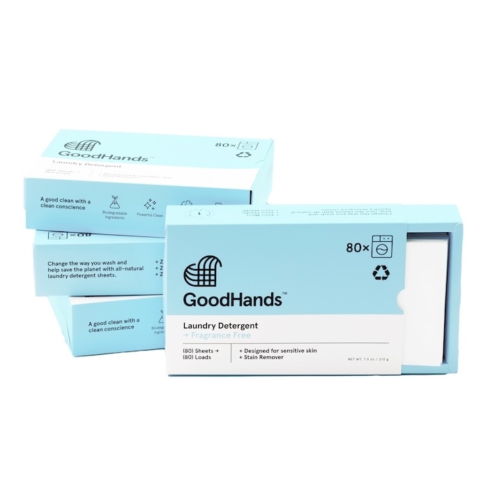 GoodHands Laundry Detergent Sheets - Unscented with Stain Remover - 320 Loads