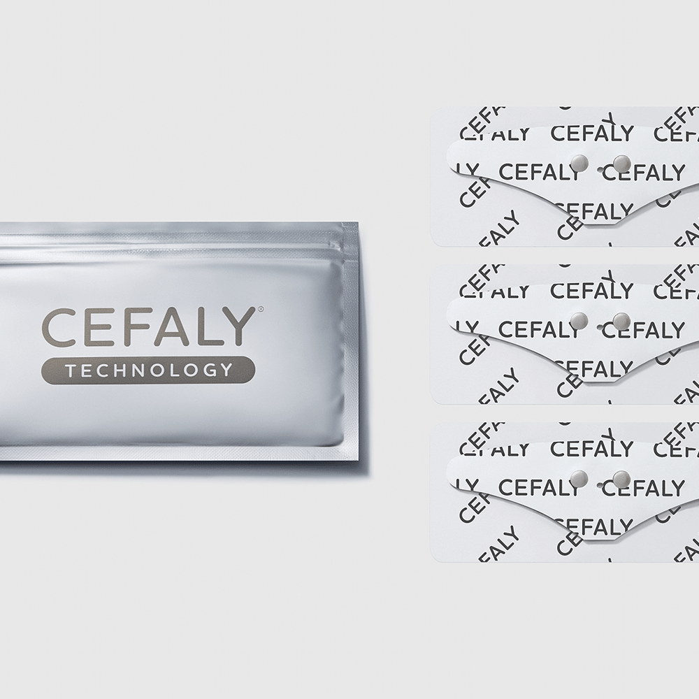 Pack d'électrodes CEFALY et 1 électrode adhésive 