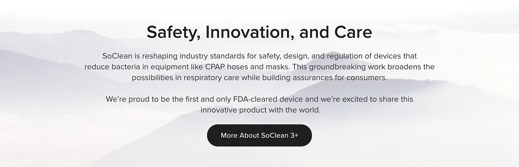 More About SoClean 3+.