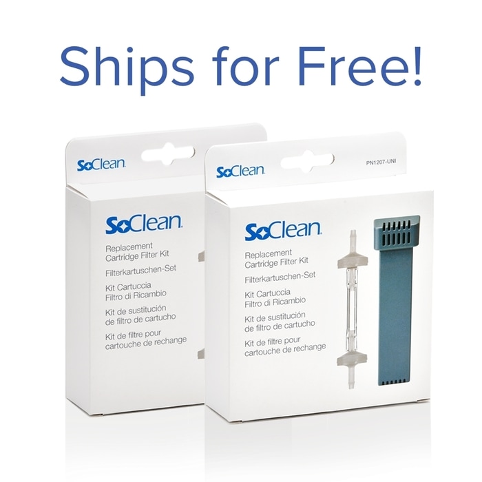 Cartridge Filter Kit 2-Pack for the SoClean 2  | SoClean - Fast and Easy Sleep Equipment Maintenance