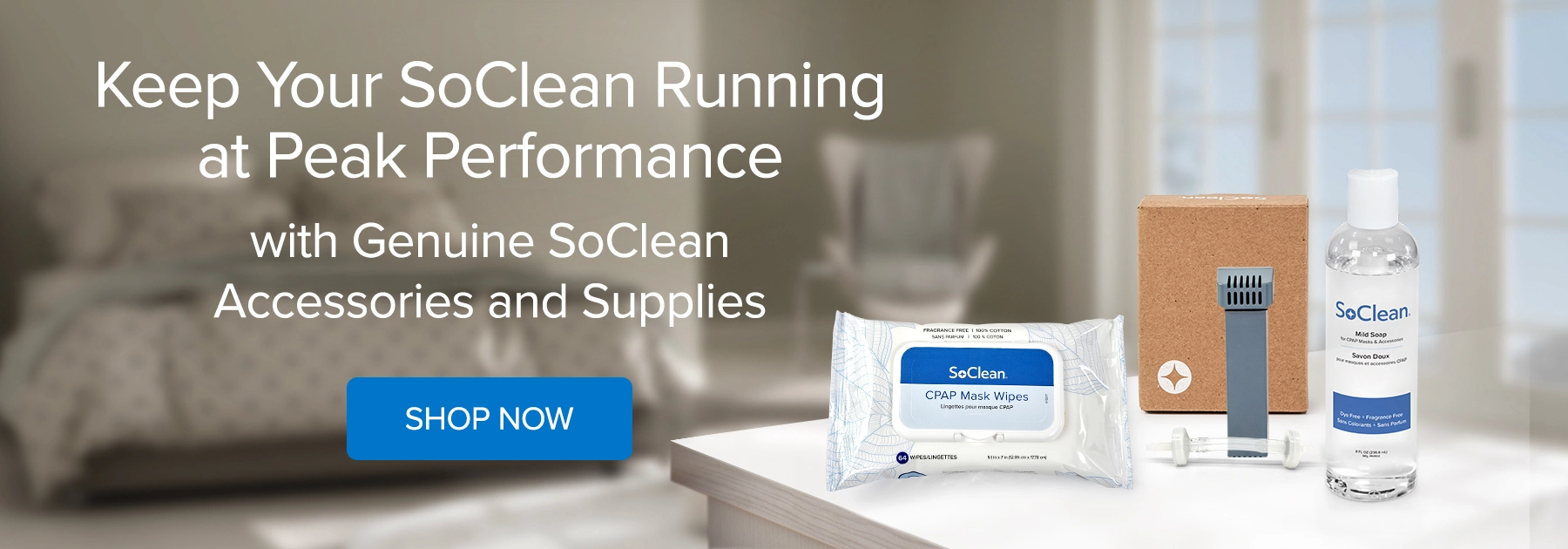 SoClean 2 Parts and Supplies.