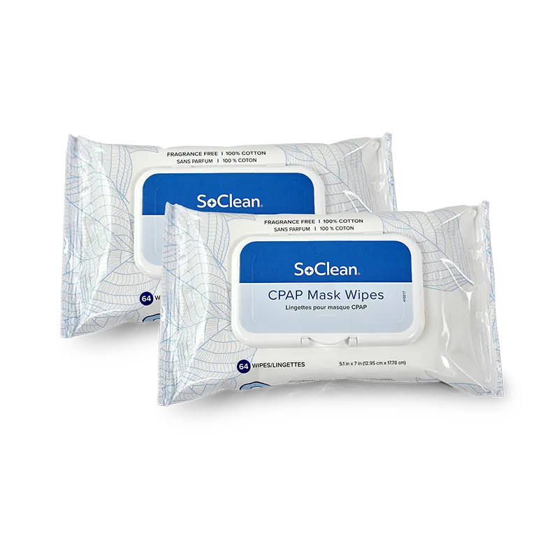 Unscented Wipes 2-Pack  | SoClean - Fast and Easy Cleaning