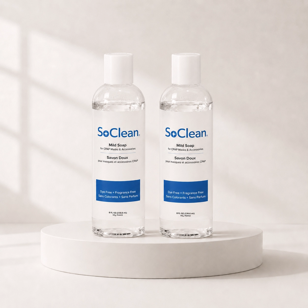 Mild Soap for CPAP Masks & Accessories - 8oz (2-Pack) 