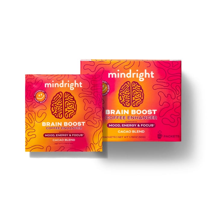 Mindright Brain Boost, Cacao Blend Coffee Enhancer | SoClean Marketplace
