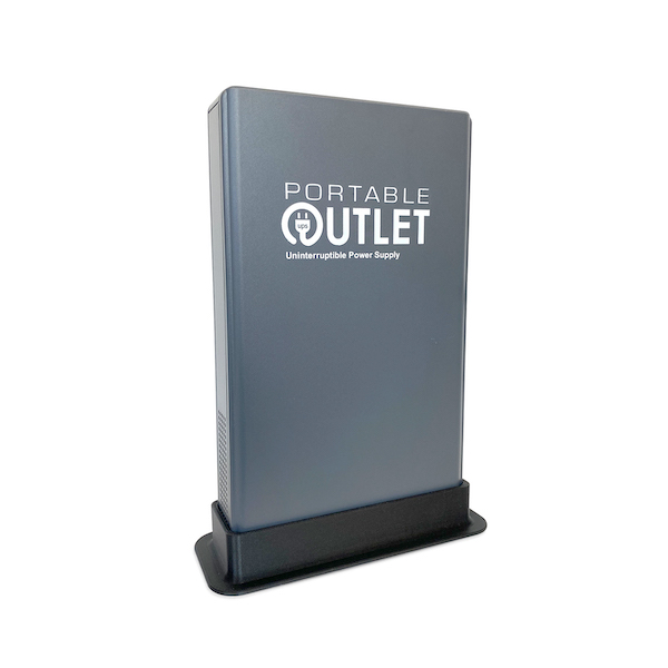 Portable Outlet Vertical Battery Stand | SoClean