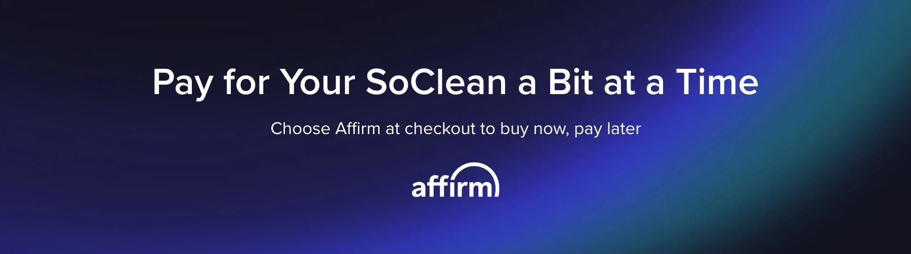 Financing with Affirm.