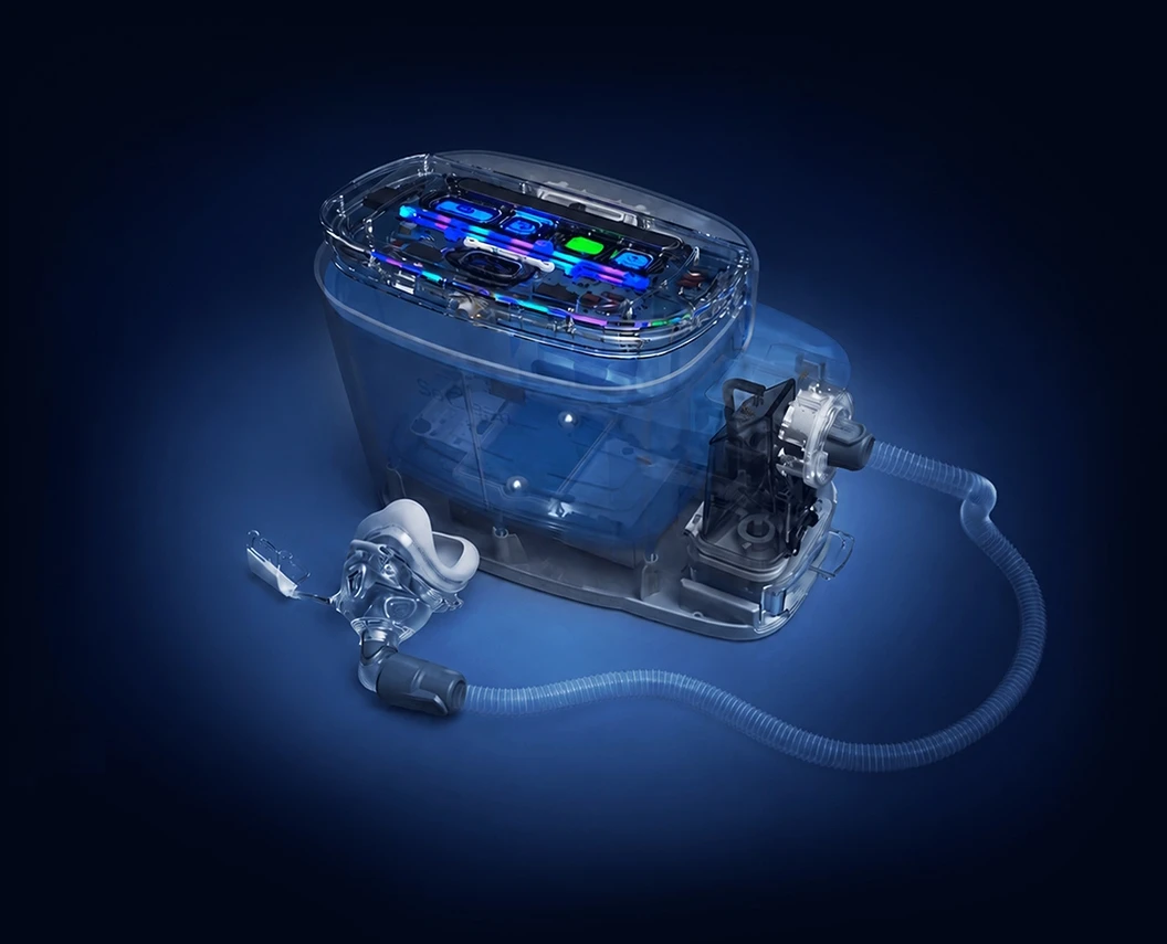 A look inside SoClean 3+.