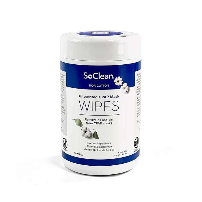 SoClean 3 Unscented Wipes - 75ct | SoClean 