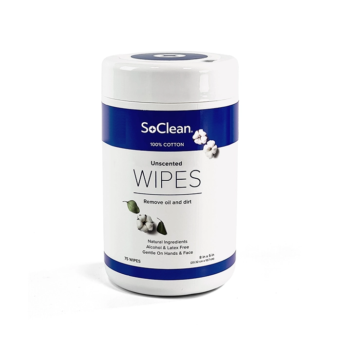 SoClean 3 Unscented Wipes - 75ct | SoClean 
