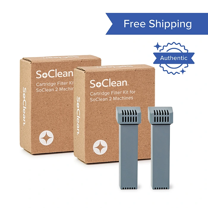 Cartridge Filter Kit for SoClean 2 Machines (2-Pack)