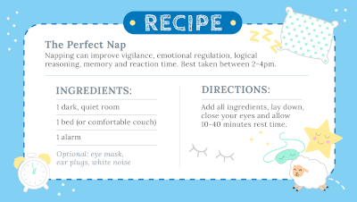 perfect nap recipe