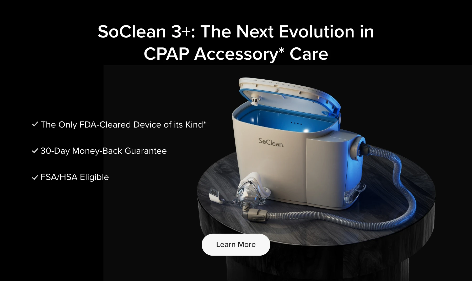 Learn more about the SoClean 3+.